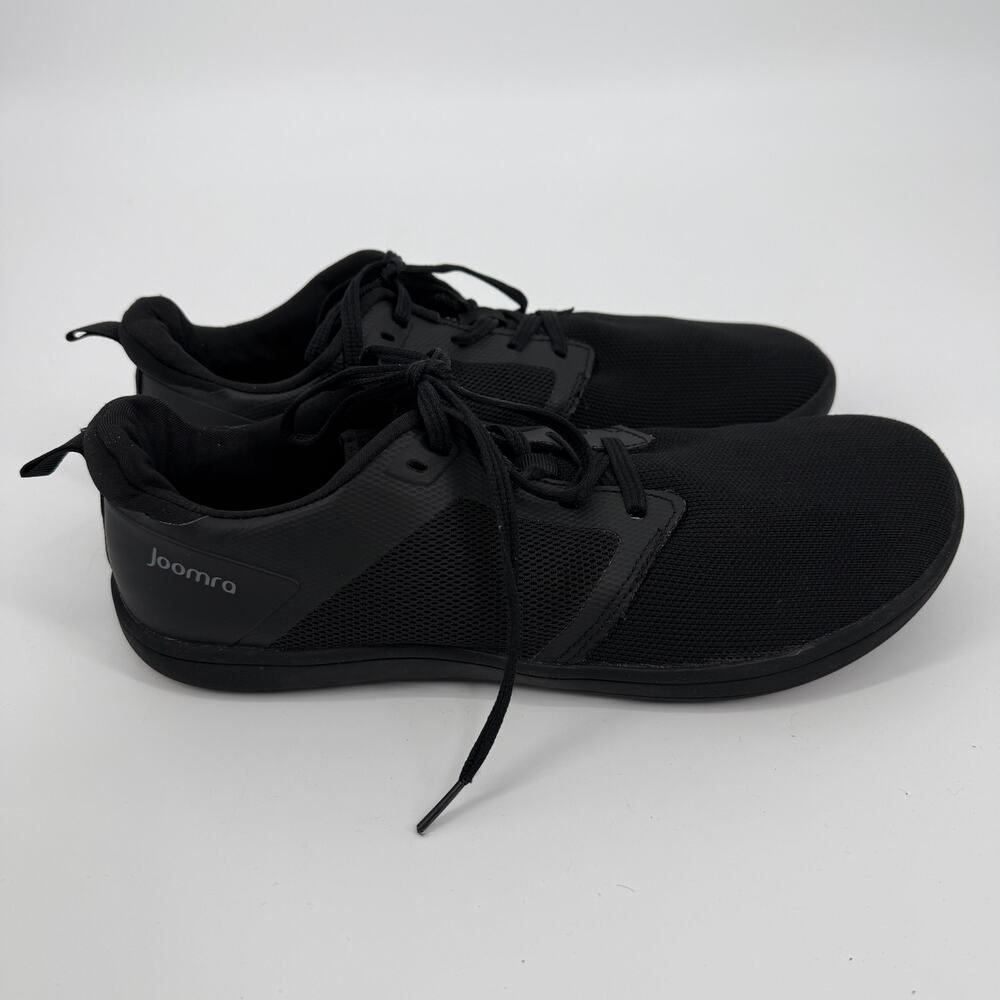 Joomra Minimalist Barefoot Shoes Mens SZ EU 46 US 12 Wide Toe Box Black - Picture 9 of 10